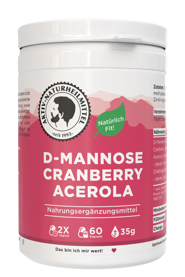 D-Mannose-Cranberry-Acerola Kapseln