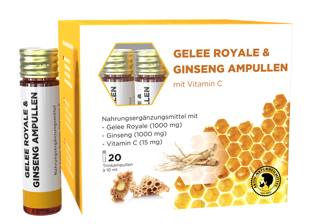 Gelee Royale & Ginseng Ampullen