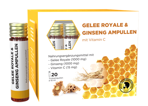Gelee Royale & Ginseng Ampullen